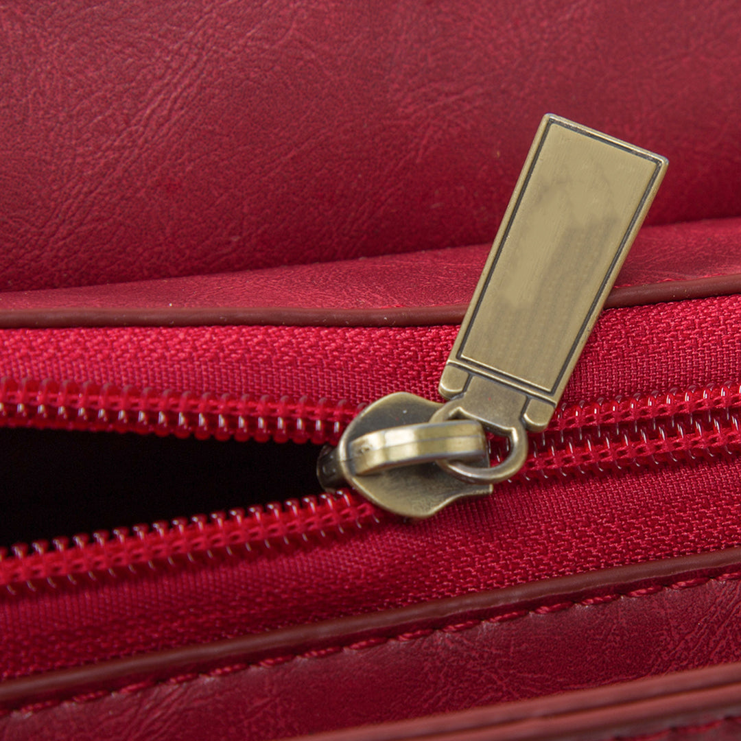 Pocketful Purse #color_scarlet