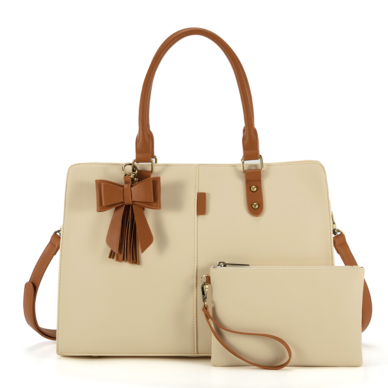 Saffiano Leather Tote