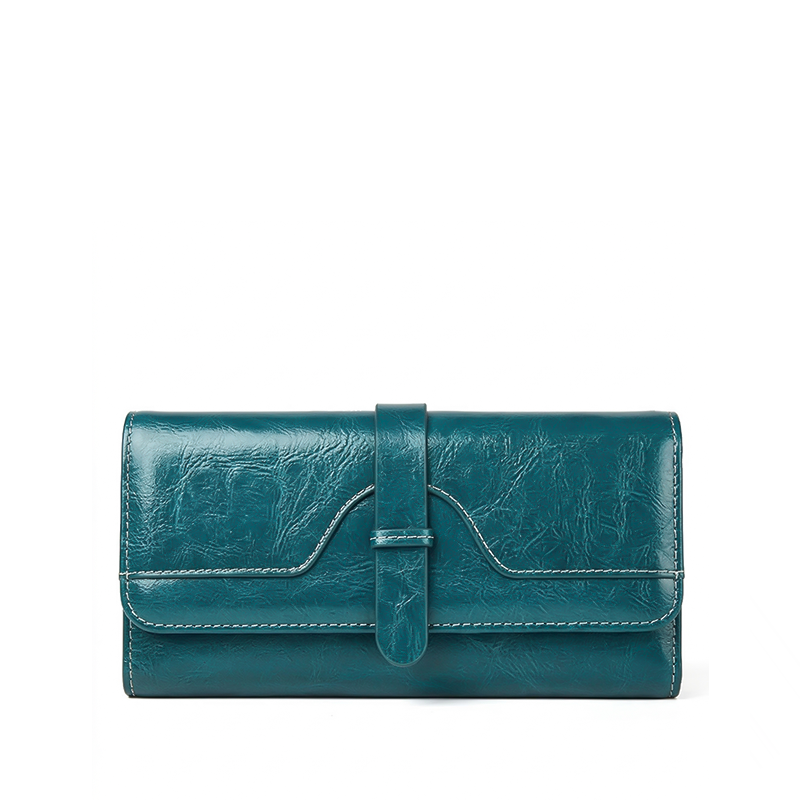 Leather Flap Wallet
