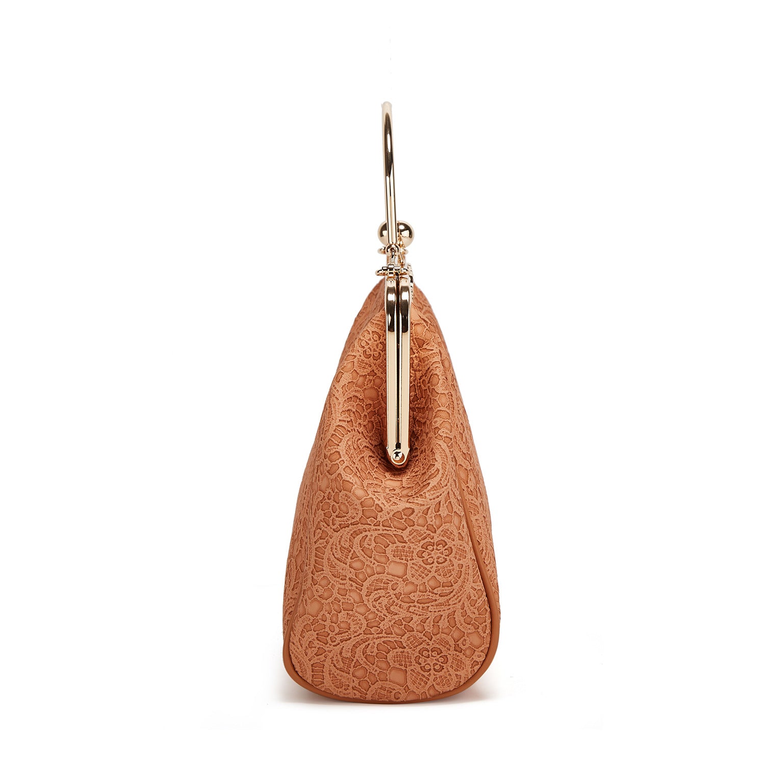 Luna Vintage Clutch - Coral