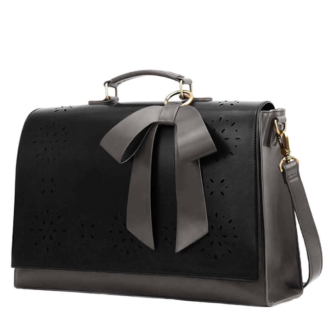 Pocketful Of Sunshine Messenger 17" - Grey-Black