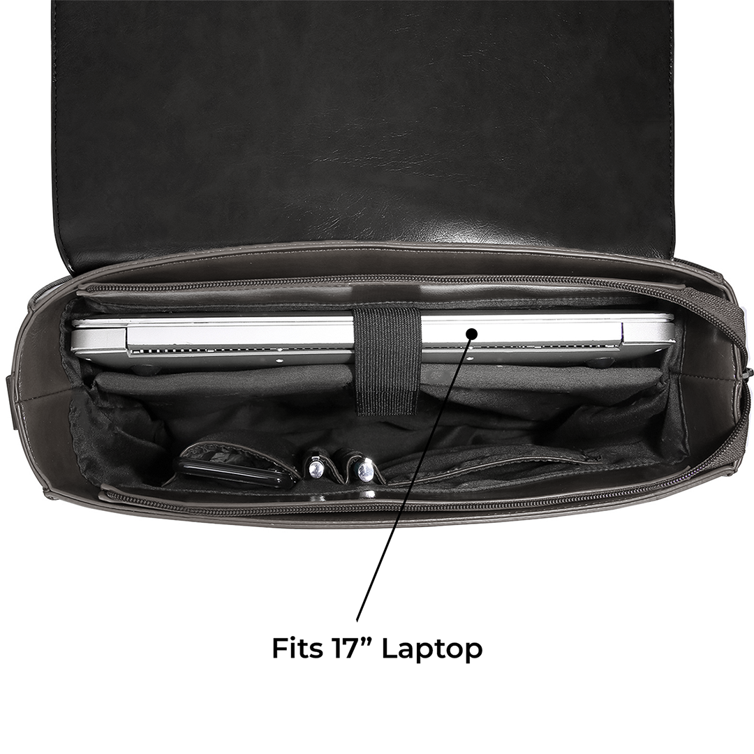 Pocketful Of Sunshine Messenger 17" - Grey-Black