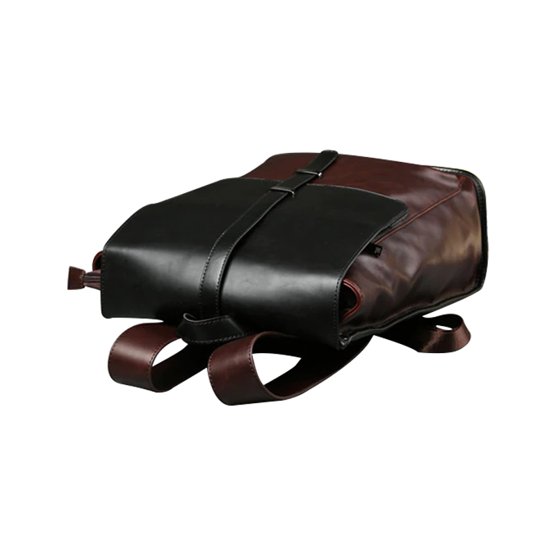 Classic Leather Laptop Backpack