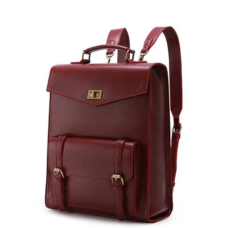 Dual Flap Vintage Backpack