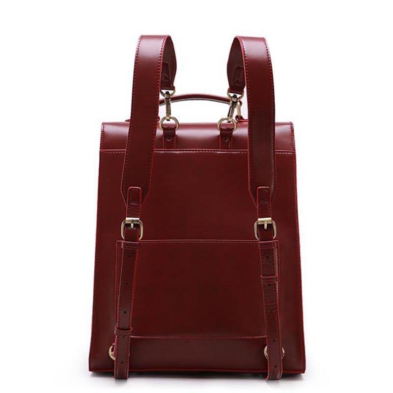 Dual Flap Vintage Backpack