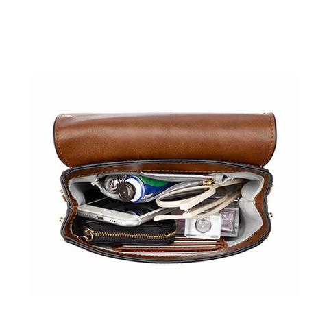 Full Flap Leather Fanny