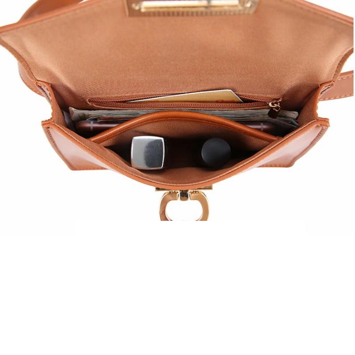 Metallic Accent Vintage Fanny