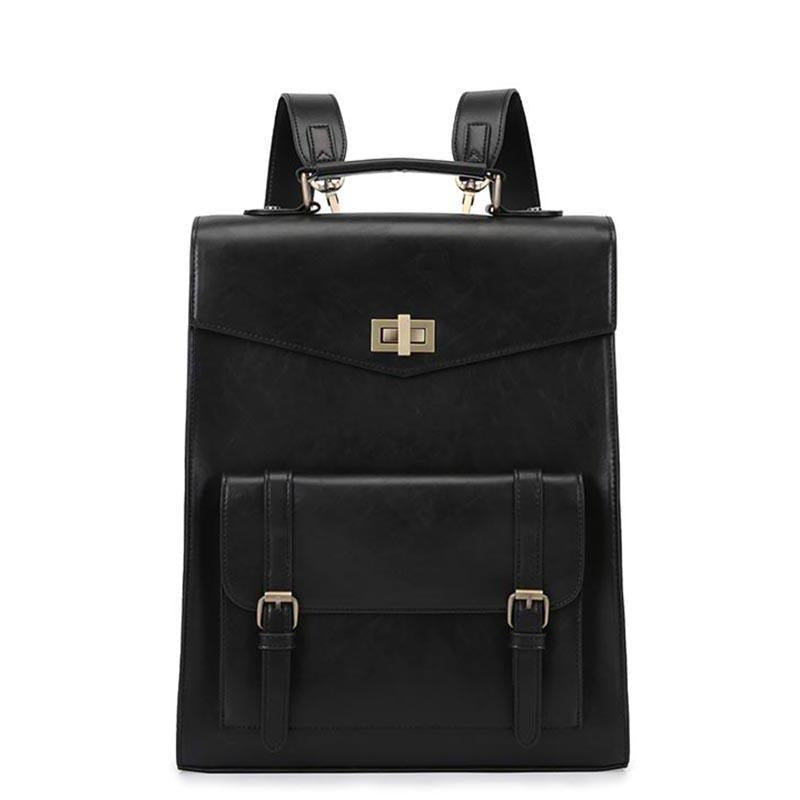 Dual Flap Vintage Backpack