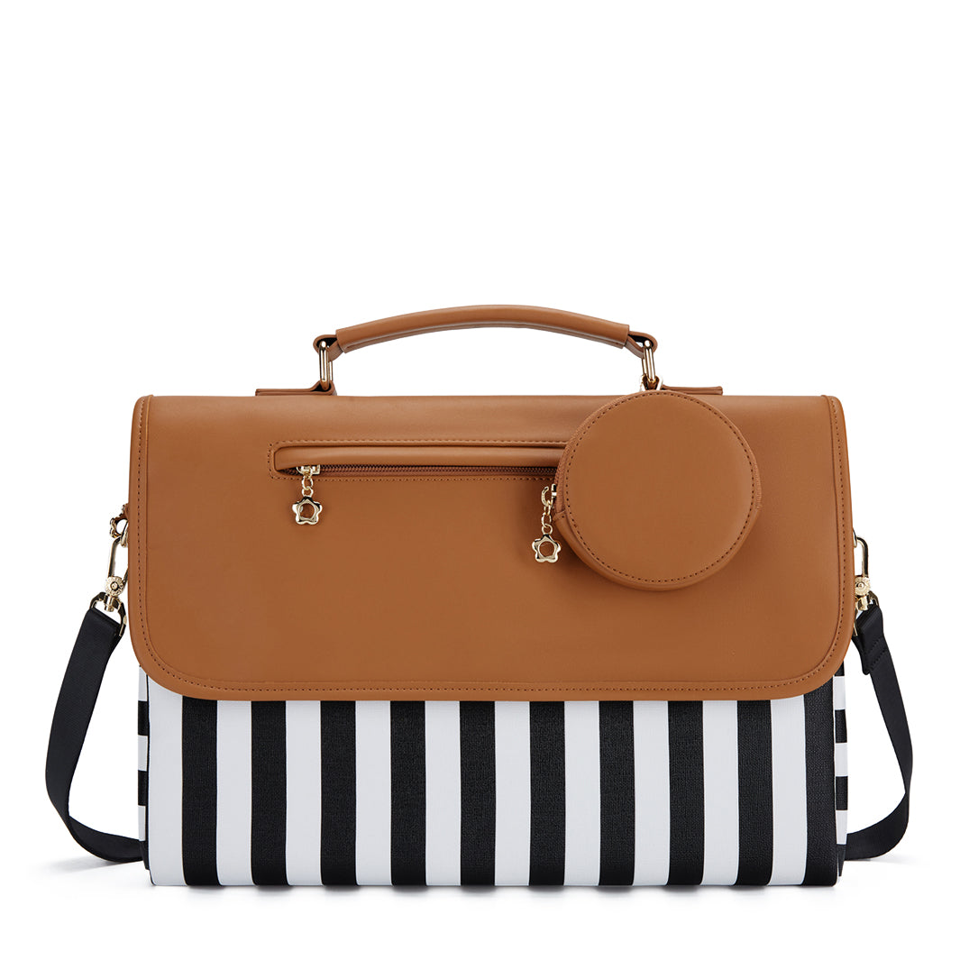 Vintage Stripe Boutique Messenger