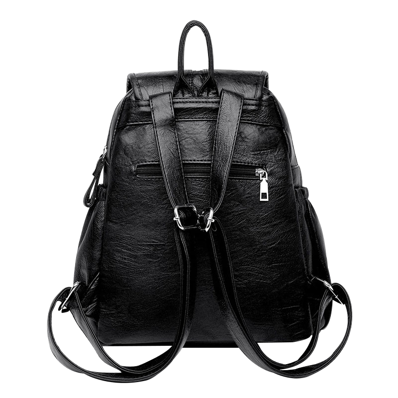 Smoky Leather Backpack