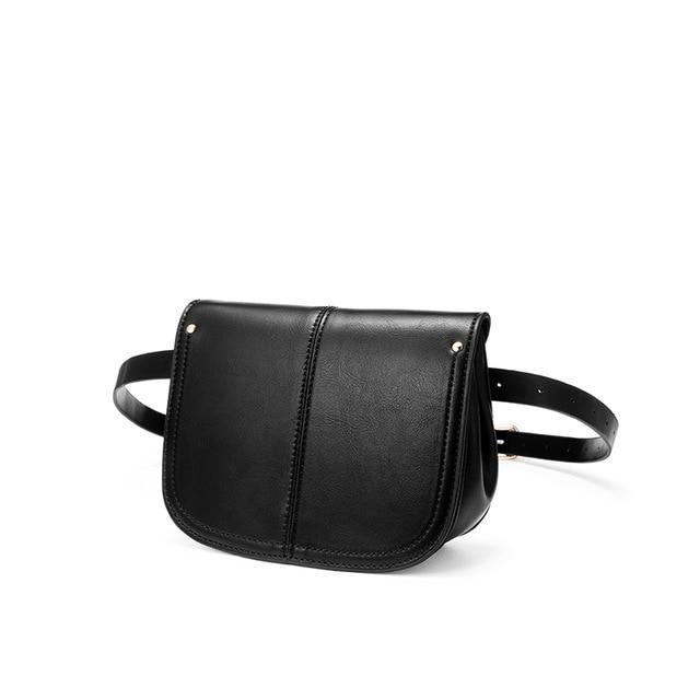 Full Flap Leather Fanny