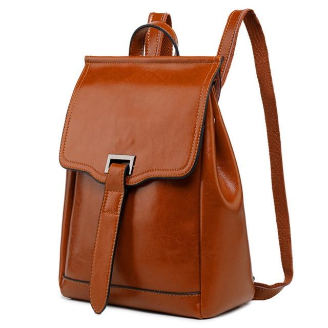 Buckle Flap Backpack