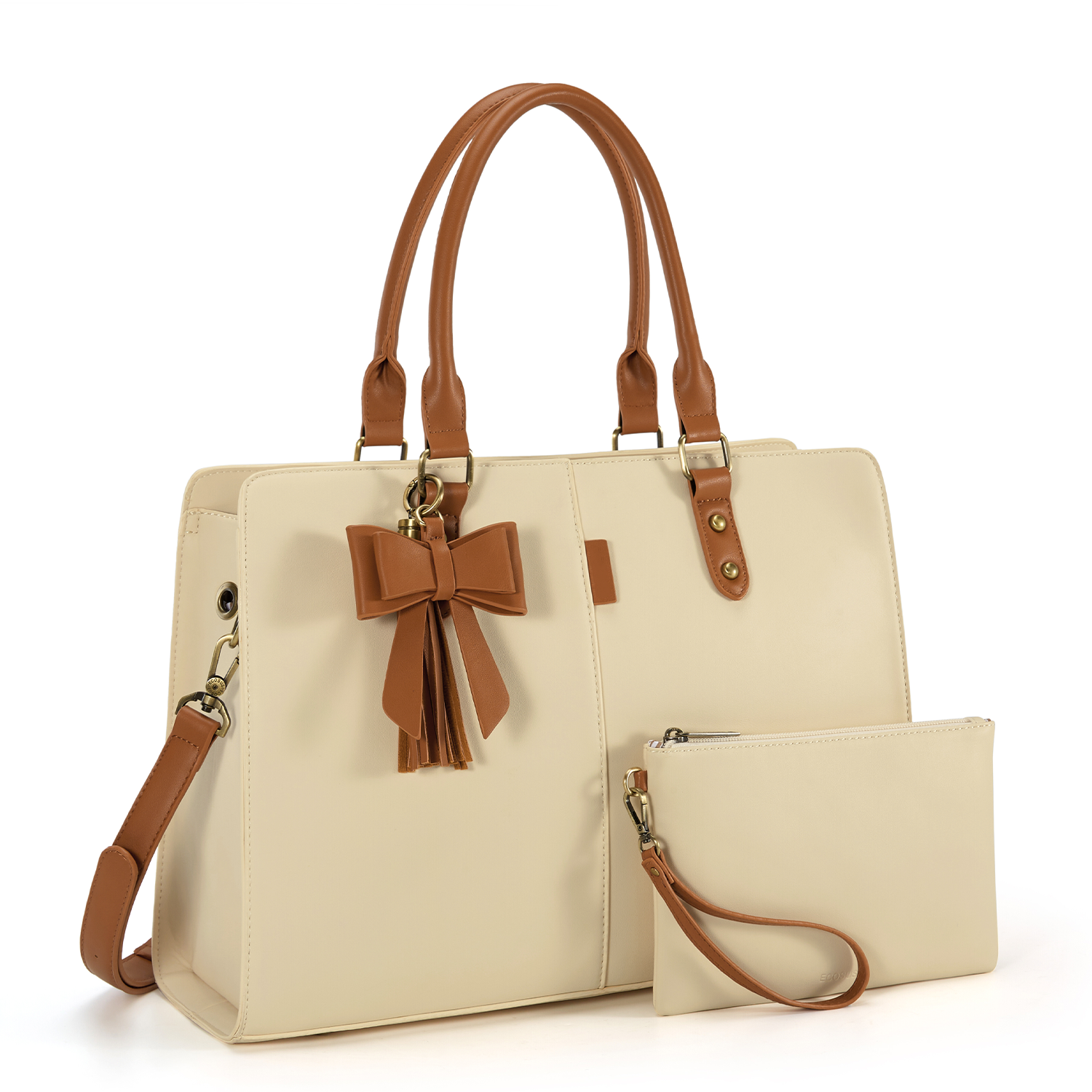 Saffiano Leather Tote