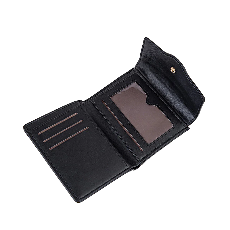 Floral Clasp Wallet