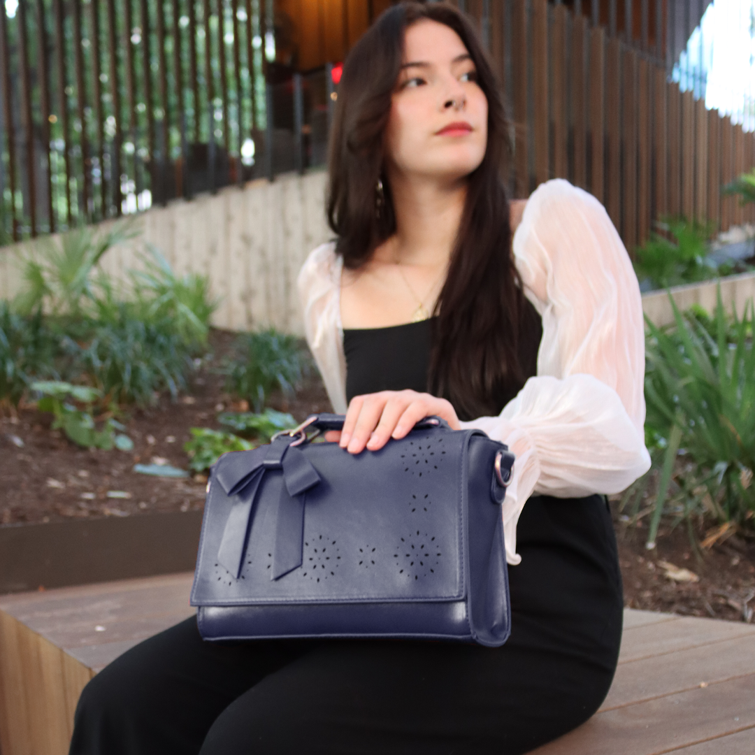 Pocketful Purse #color_navy