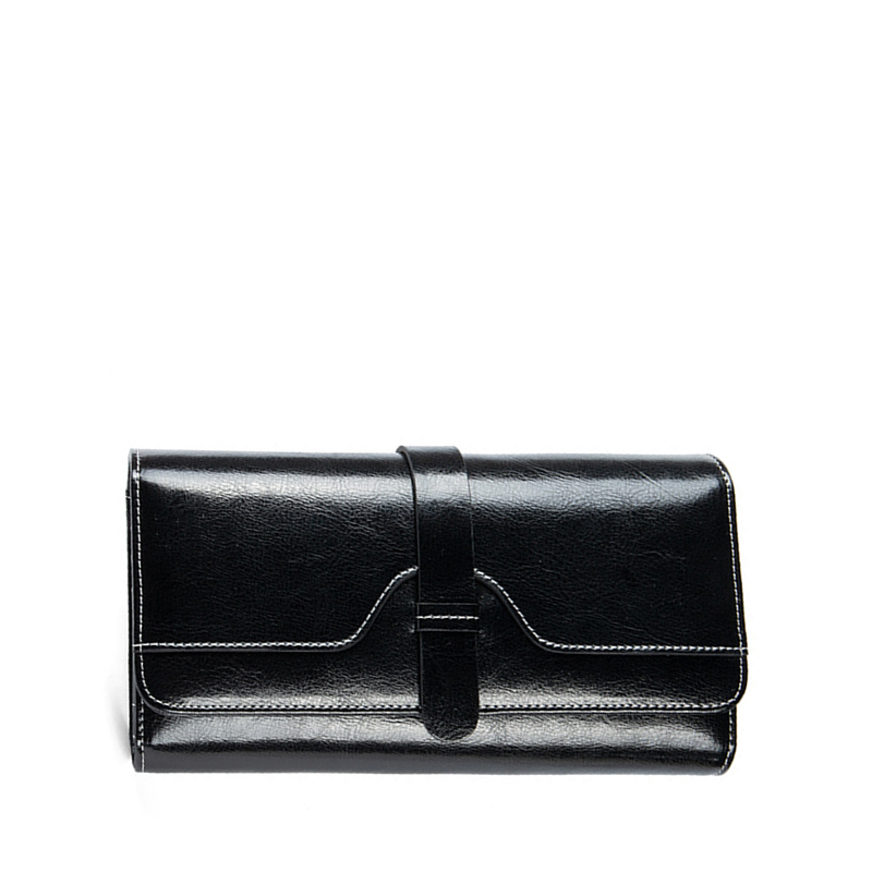 Leather Flap Wallet