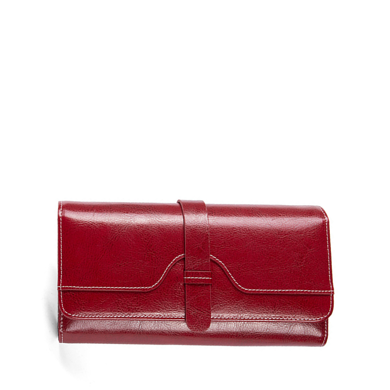 Leather Flap Wallet