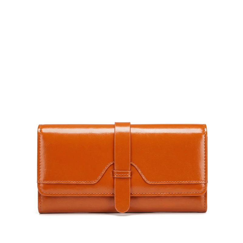 Leather Flap Wallet