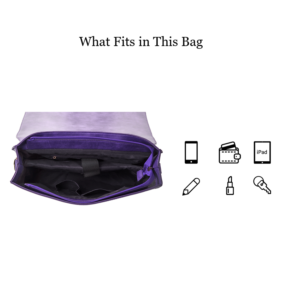 Pocketful Purse #color_lavender lace