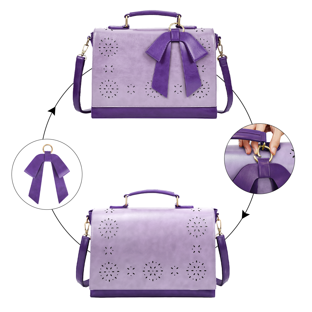 Pocketful Purse #color_lavender lace