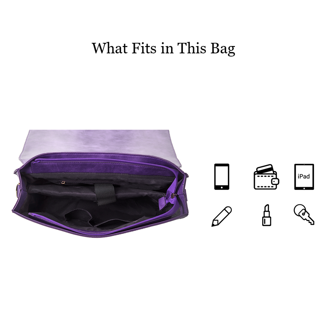 Pocketful Purse #color_lavender lace