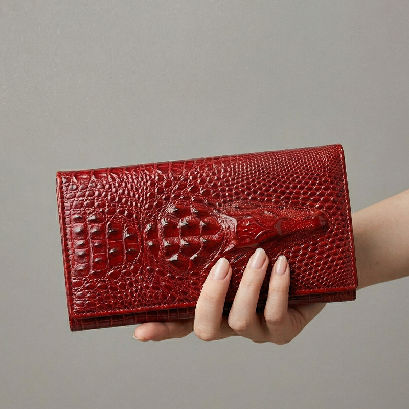 Croco Pattern Wallet