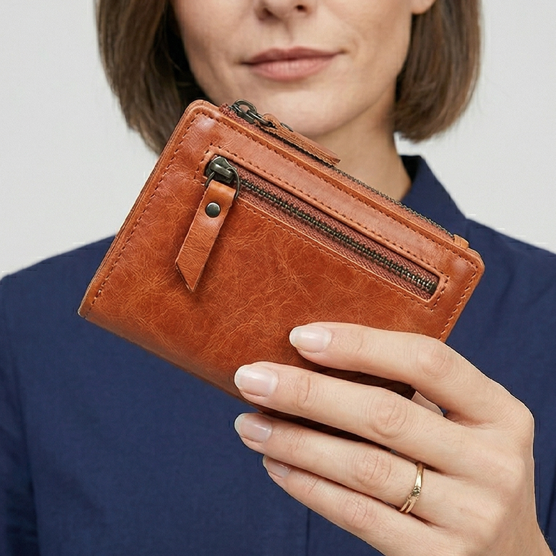 Rustic Leather Wallet