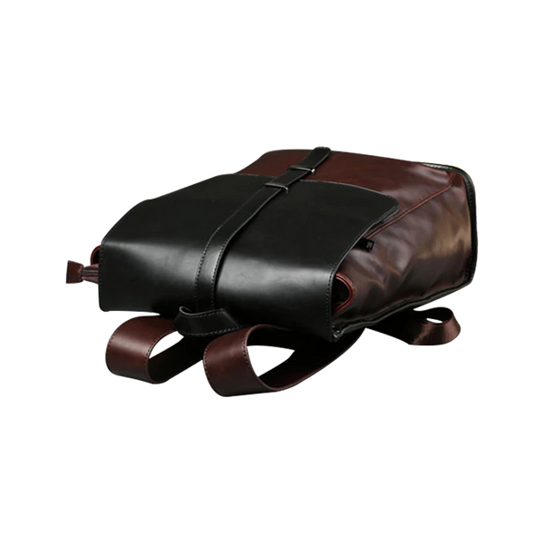 Classic Leather Laptop Backpack