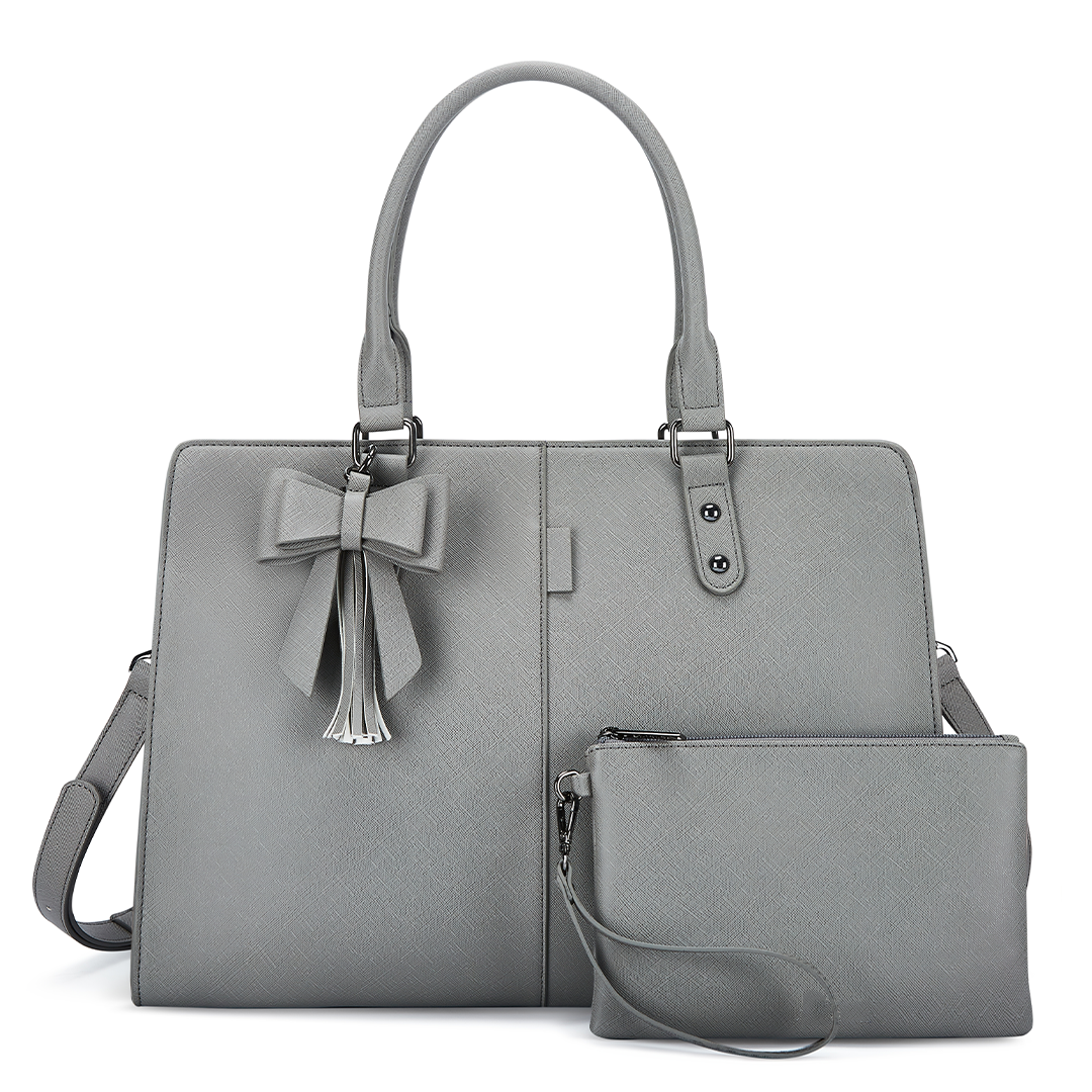 Saffiano Leather Tote