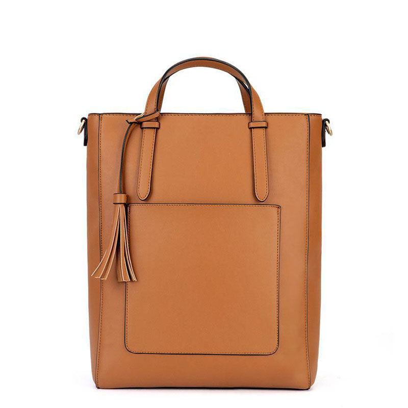 Vintage Tassel Tote Backpack