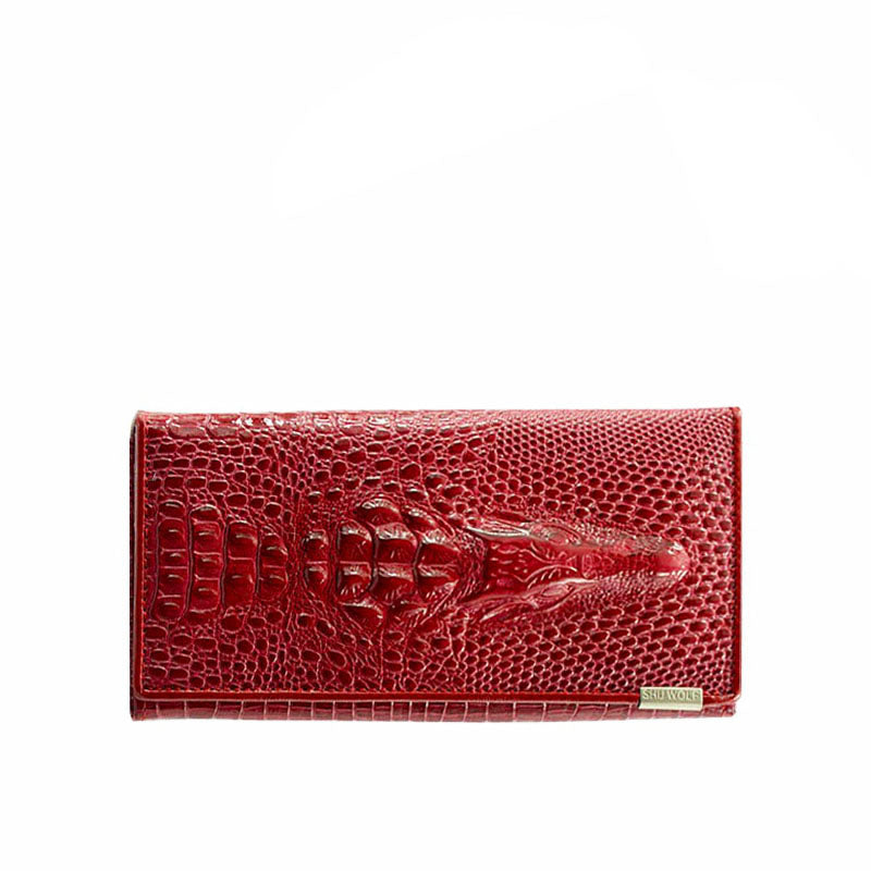 Croco Pattern Wallet