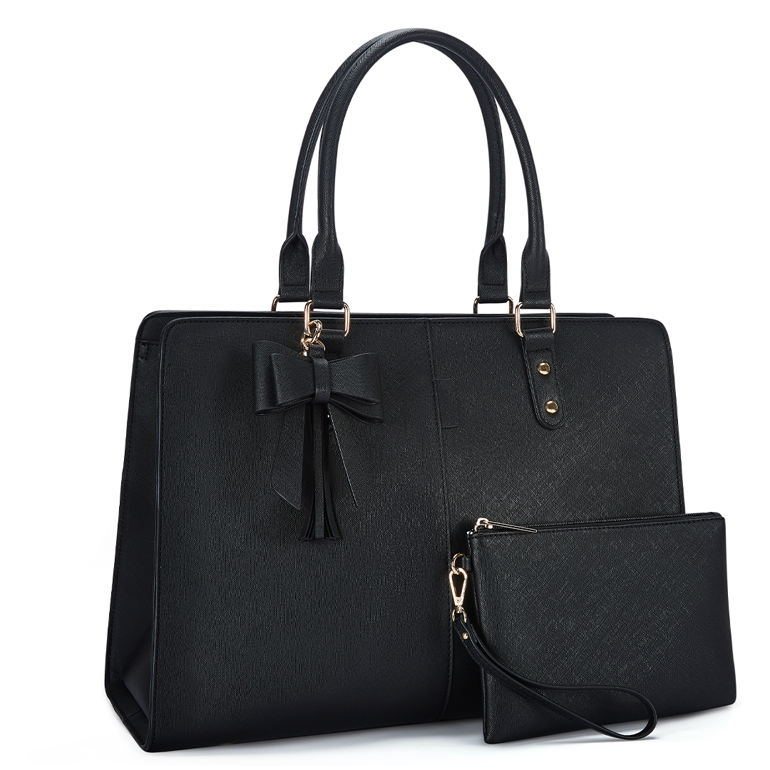 Saffiano Leather Tote