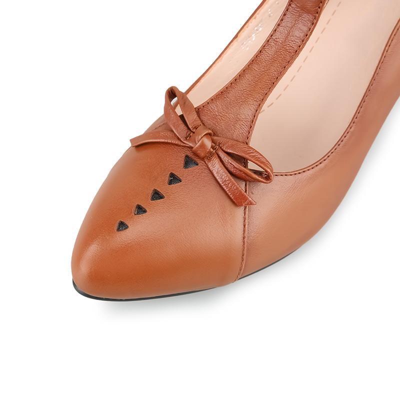 Pointed Toe Hollow Shoes