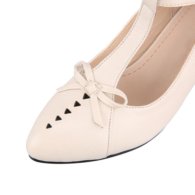 Pointed Toe Hollow Shoes