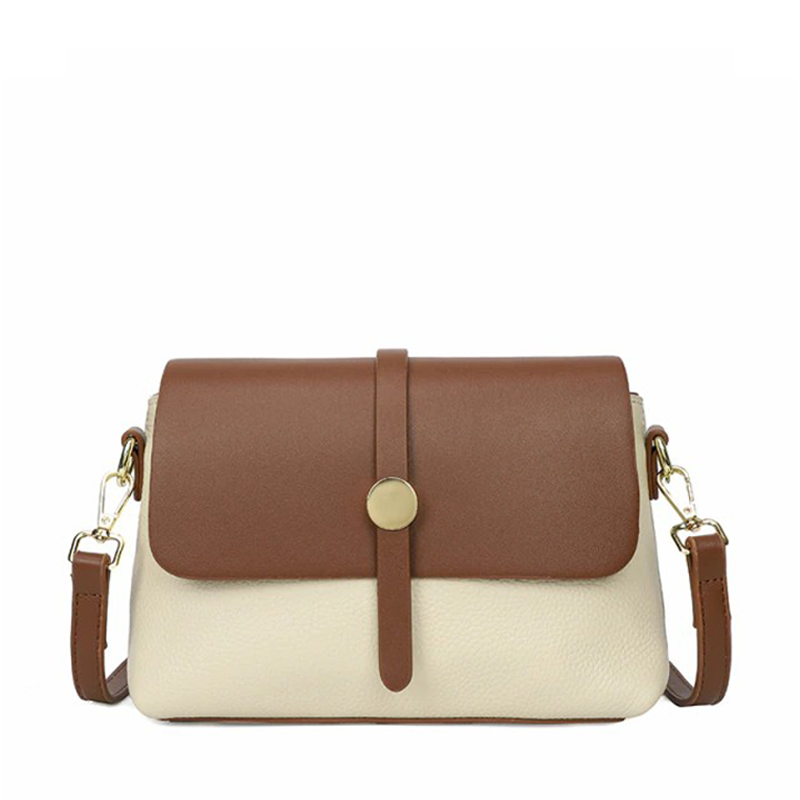 Leather Flap Crossbody Bag