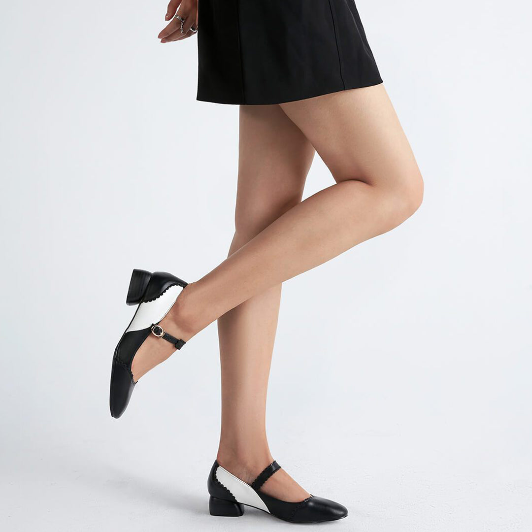 Classic Buckle Minimal Shoes